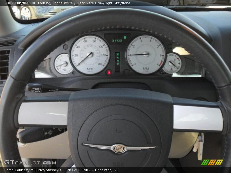 Stone White / Dark Slate Gray/Light Graystone 2007 Chrysler 300 Touring