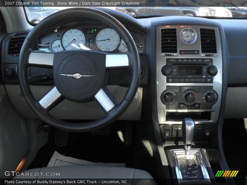 Stone White / Dark Slate Gray/Light Graystone 2007 Chrysler 300 Touring