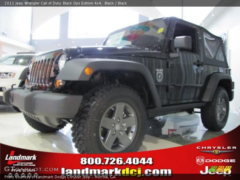 Black / Black 2011 Jeep Wrangler Call of Duty: Black Ops Edition 4x4