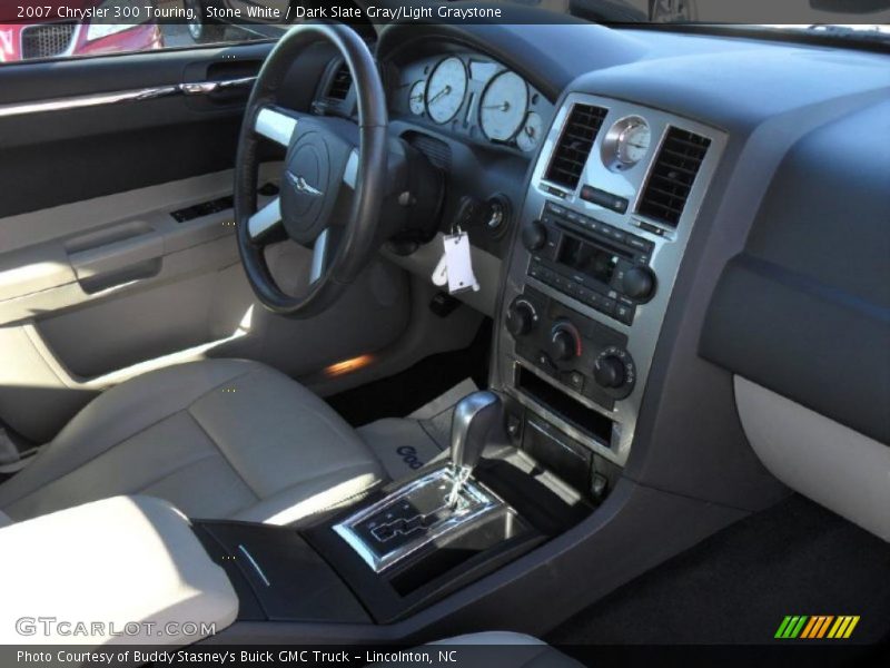 Stone White / Dark Slate Gray/Light Graystone 2007 Chrysler 300 Touring