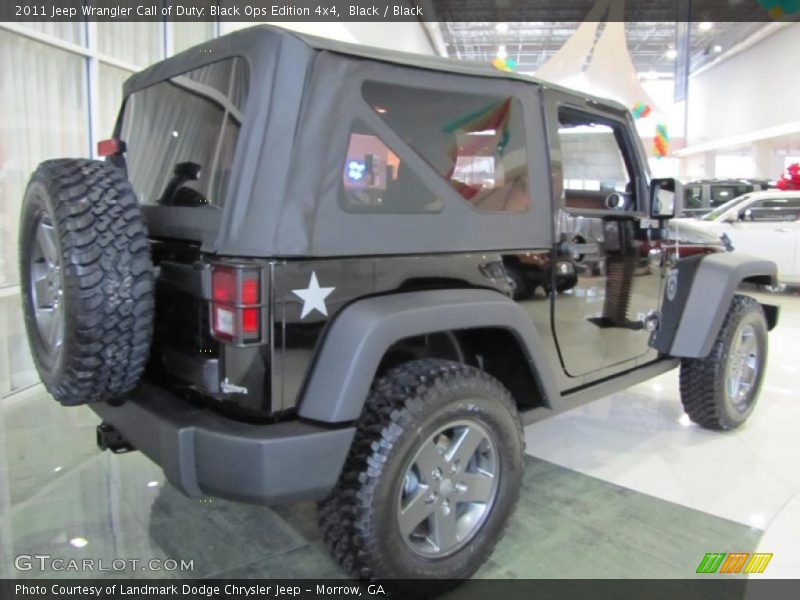 Black / Black 2011 Jeep Wrangler Call of Duty: Black Ops Edition 4x4