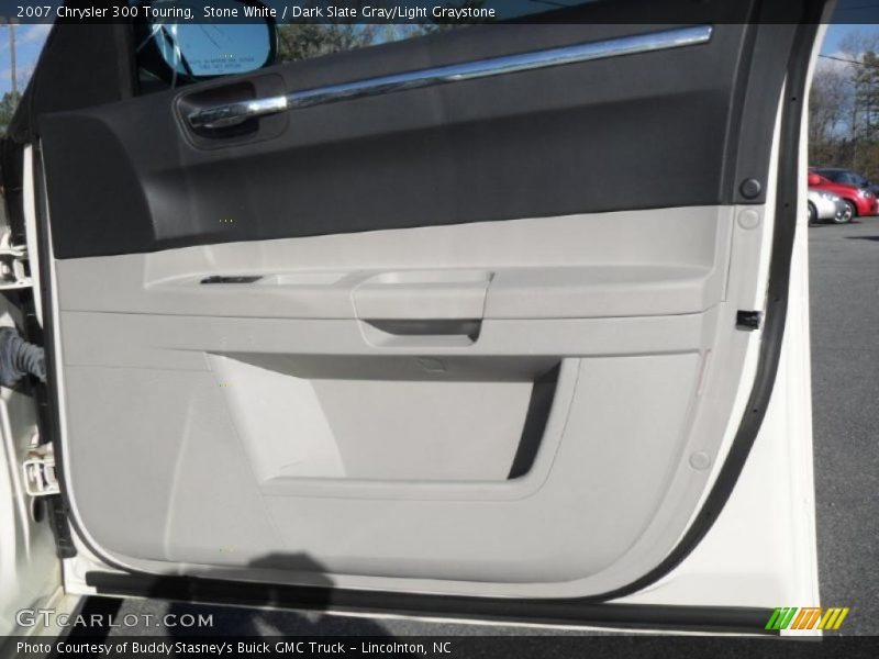 Stone White / Dark Slate Gray/Light Graystone 2007 Chrysler 300 Touring