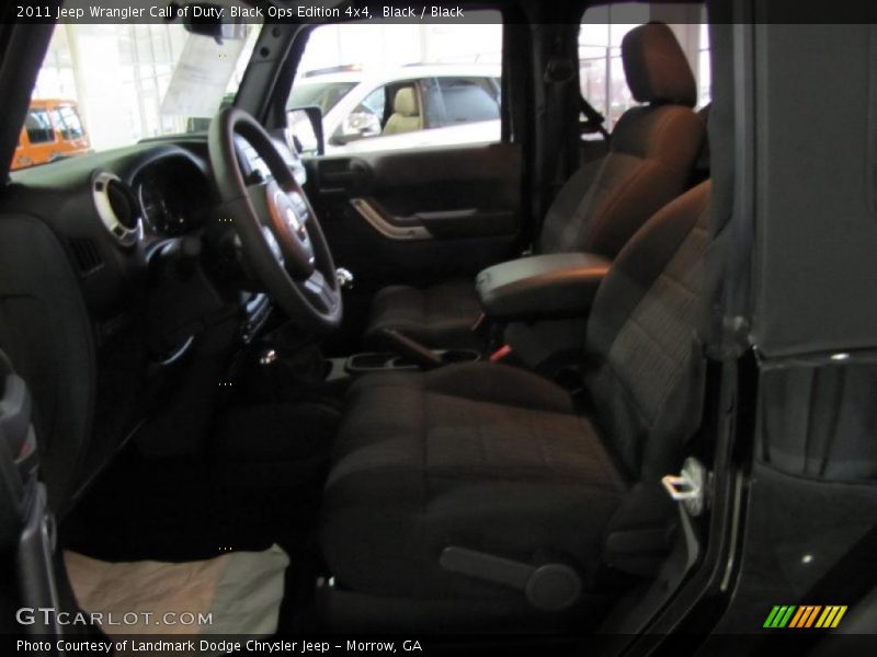Black / Black 2011 Jeep Wrangler Call of Duty: Black Ops Edition 4x4