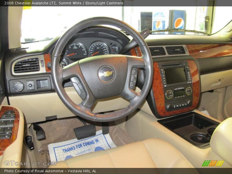 Ebony/Light Cashmere Interior - 2008 Avalanche LTZ 
