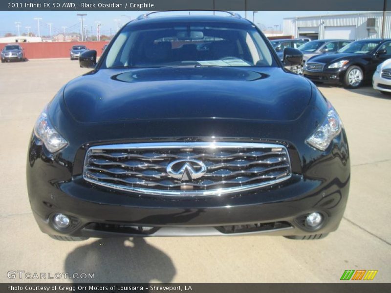 Black Obsidian / Graphite 2011 Infiniti FX 50 AWD