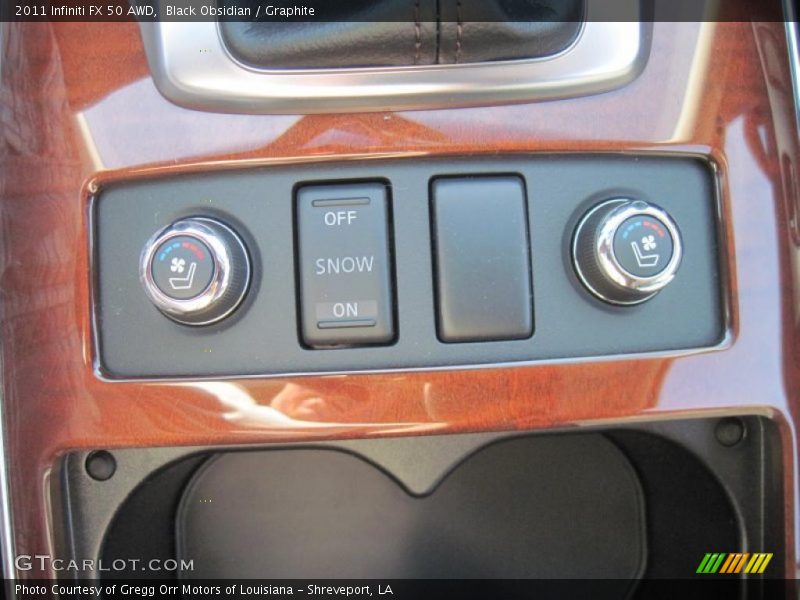 Black Obsidian / Graphite 2011 Infiniti FX 50 AWD