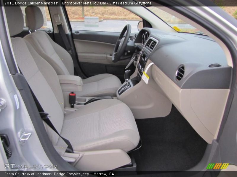 Bright Silver Metallic / Dark Slate/Medium Graystone 2011 Dodge Caliber Mainstreet