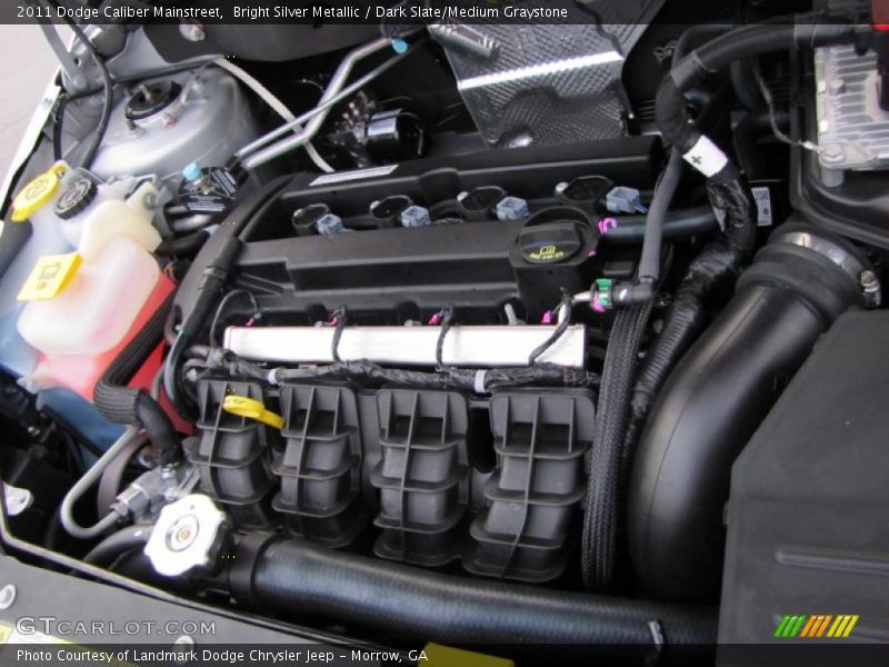 Bright Silver Metallic / Dark Slate/Medium Graystone 2011 Dodge Caliber Mainstreet