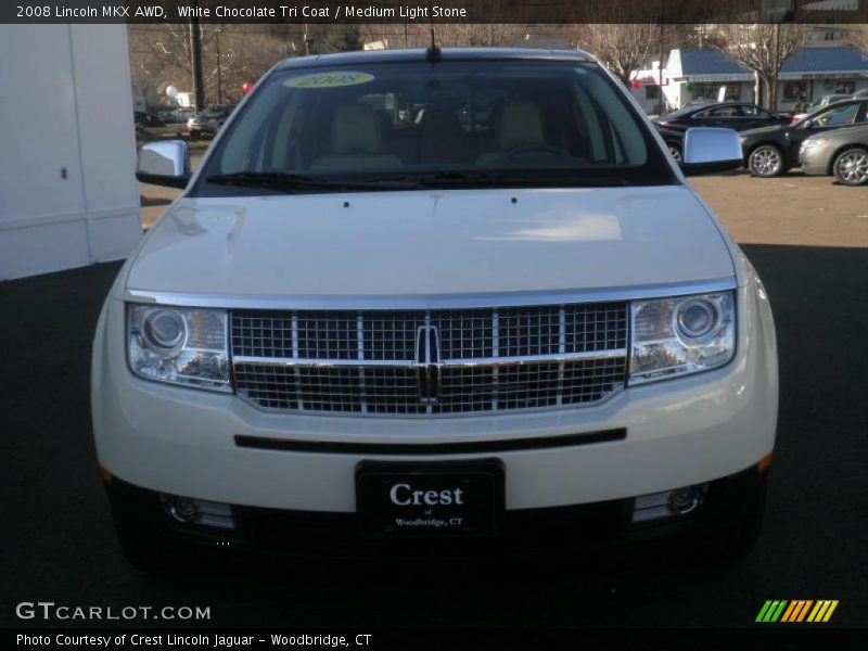 White Chocolate Tri Coat / Medium Light Stone 2008 Lincoln MKX AWD