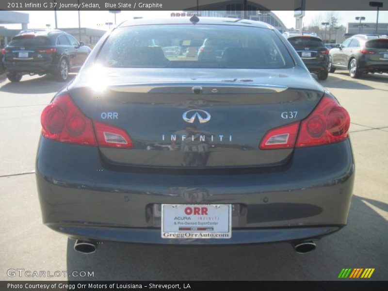 Blue Slate / Graphite 2011 Infiniti G 37 Journey Sedan