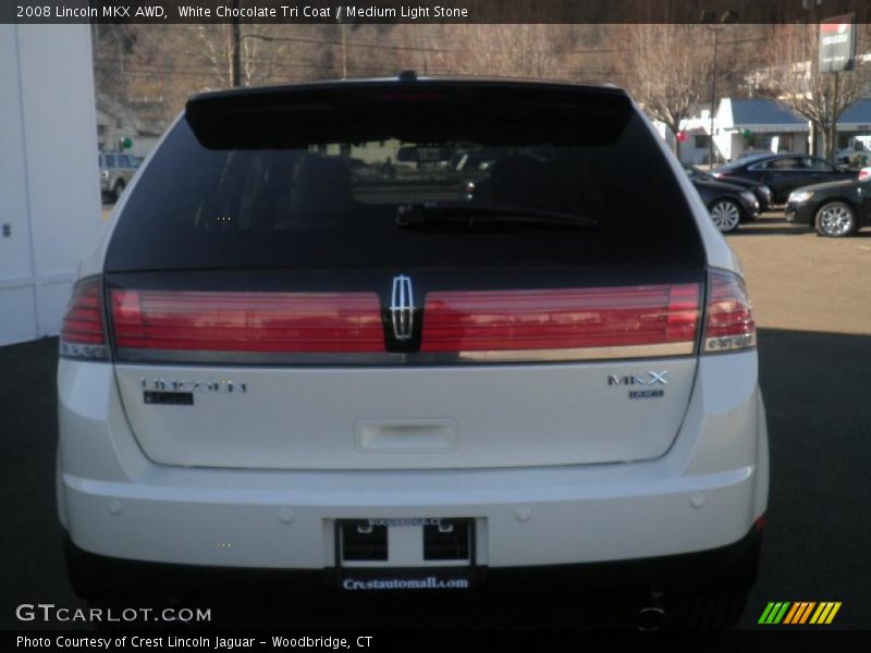 White Chocolate Tri Coat / Medium Light Stone 2008 Lincoln MKX AWD