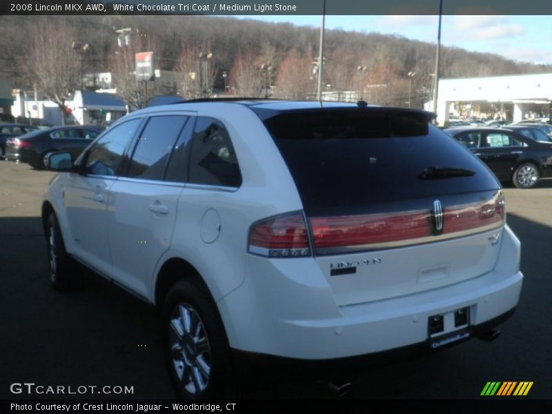 White Chocolate Tri Coat / Medium Light Stone 2008 Lincoln MKX AWD