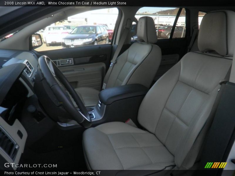 White Chocolate Tri Coat / Medium Light Stone 2008 Lincoln MKX AWD