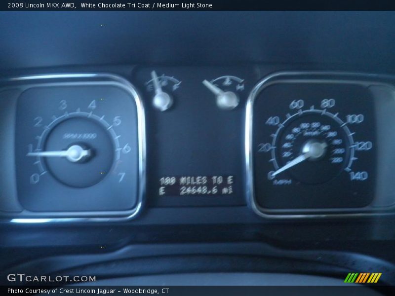 White Chocolate Tri Coat / Medium Light Stone 2008 Lincoln MKX AWD