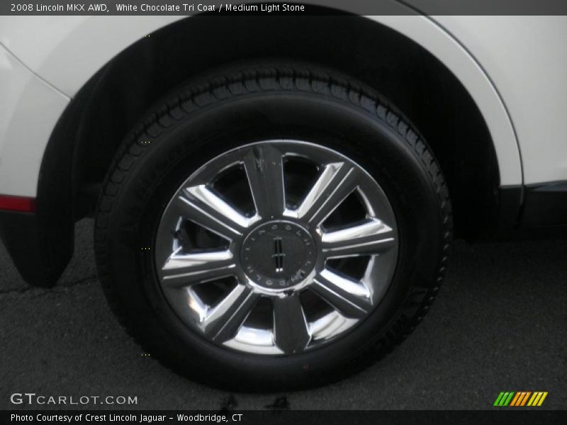 White Chocolate Tri Coat / Medium Light Stone 2008 Lincoln MKX AWD