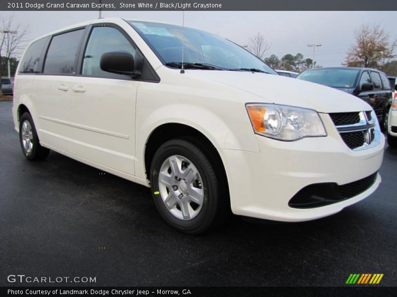 Front 3/4 View of 2011 Grand Caravan Express