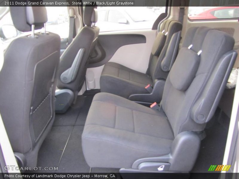  2011 Grand Caravan Express Black/Light Graystone Interior