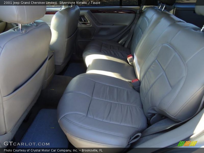 Silverstone Metallic / Taupe 2001 Jeep Grand Cherokee Limited