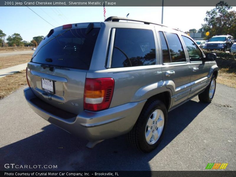 Silverstone Metallic / Taupe 2001 Jeep Grand Cherokee Limited