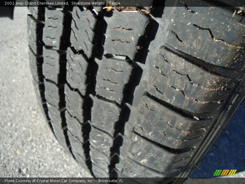 Silverstone Metallic / Taupe 2001 Jeep Grand Cherokee Limited