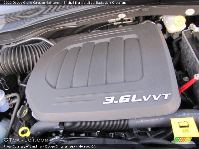  2011 Grand Caravan Mainstreet Engine - 3.6 Liter DOHC 24-Valve VVT Pentastar V6