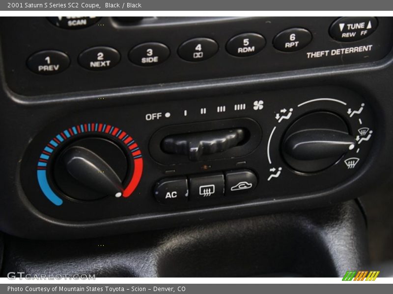 Controls of 2001 S Series SC2 Coupe