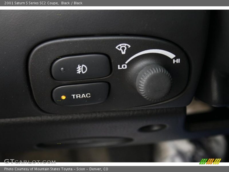 Controls of 2001 S Series SC2 Coupe