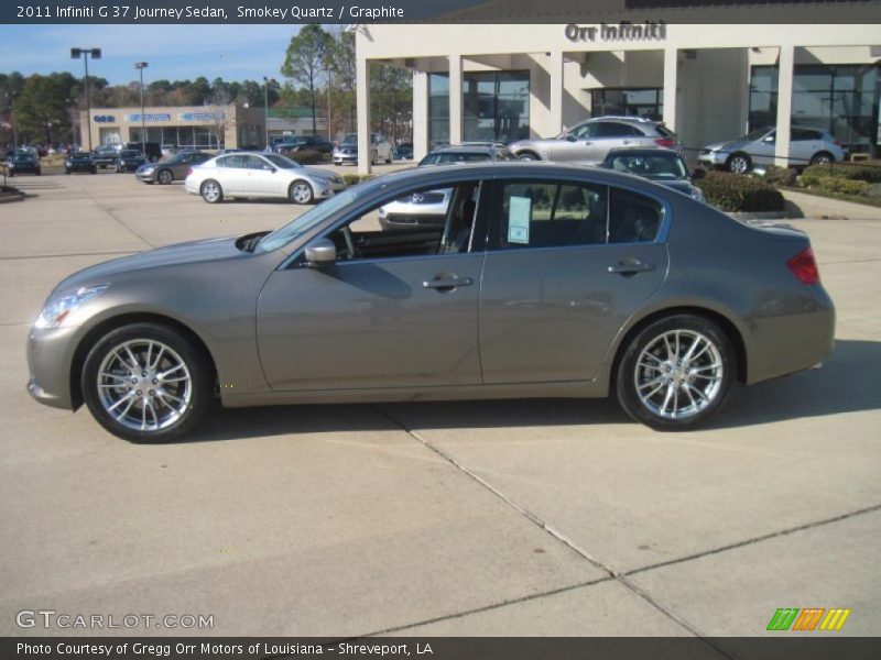 Smokey Quartz / Graphite 2011 Infiniti G 37 Journey Sedan