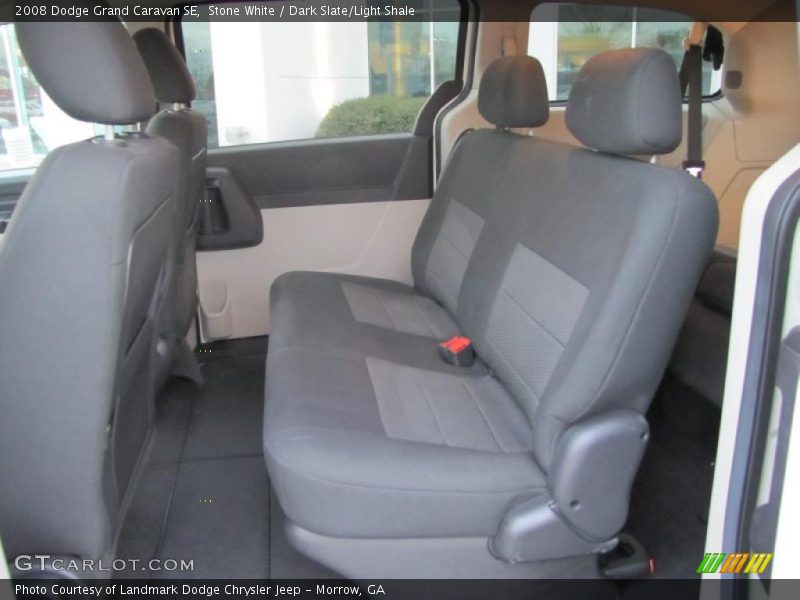 Stone White / Dark Slate/Light Shale 2008 Dodge Grand Caravan SE