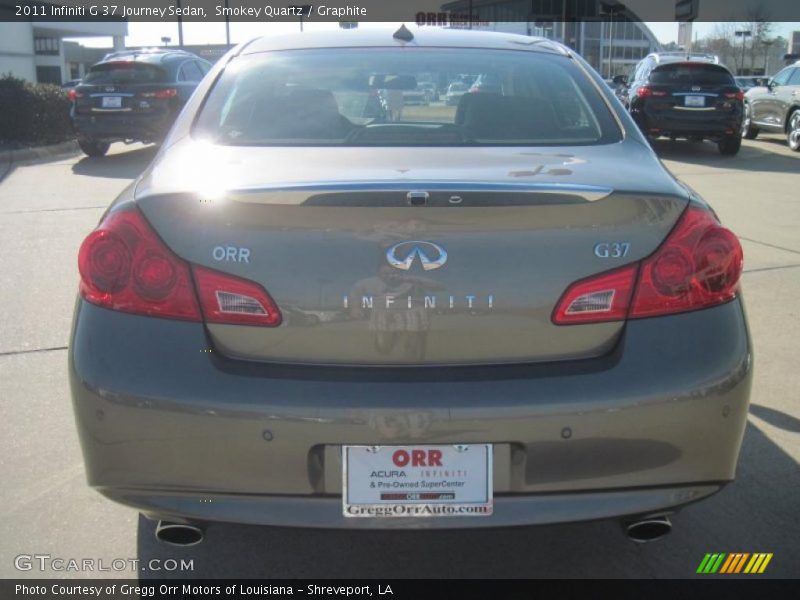 Smokey Quartz / Graphite 2011 Infiniti G 37 Journey Sedan