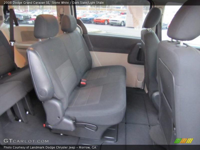 Stone White / Dark Slate/Light Shale 2008 Dodge Grand Caravan SE
