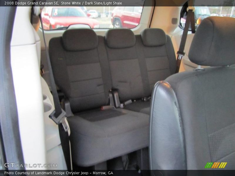 Stone White / Dark Slate/Light Shale 2008 Dodge Grand Caravan SE