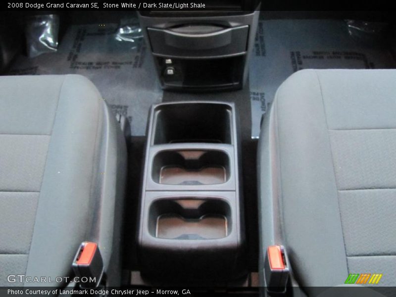 Stone White / Dark Slate/Light Shale 2008 Dodge Grand Caravan SE