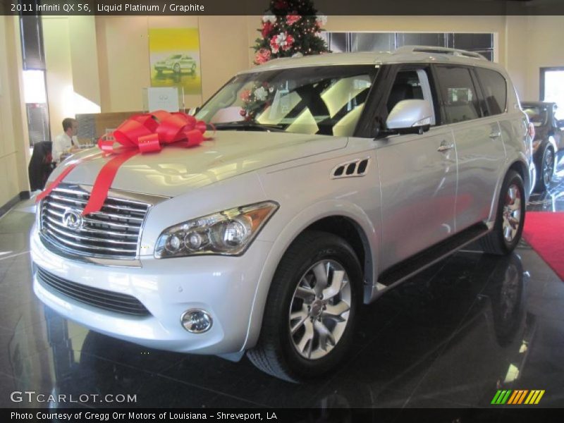 Liquid Platinum / Graphite 2011 Infiniti QX 56