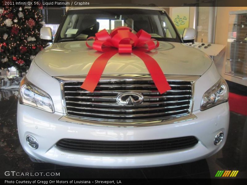 Liquid Platinum / Graphite 2011 Infiniti QX 56