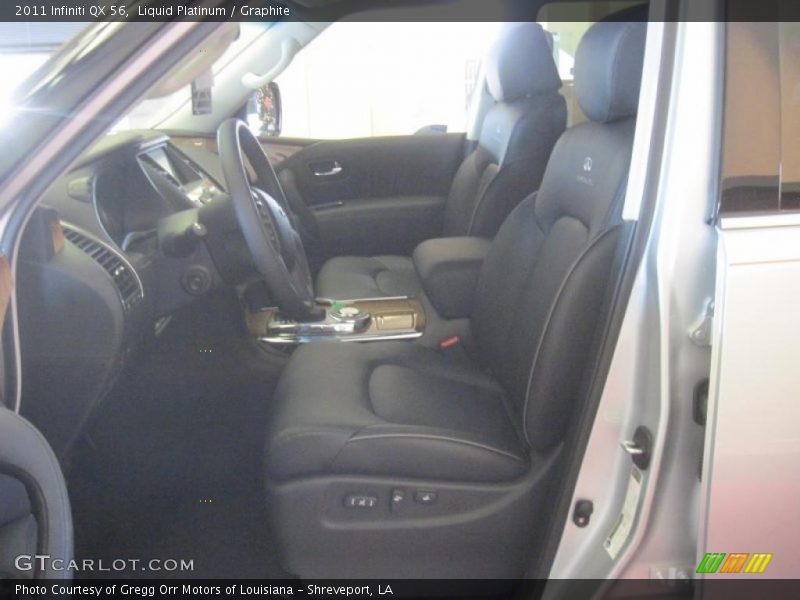 Liquid Platinum / Graphite 2011 Infiniti QX 56