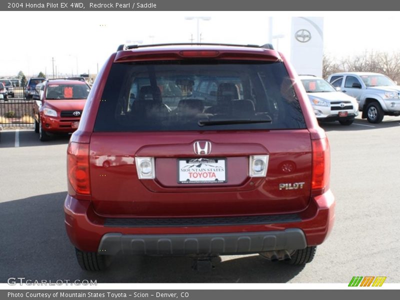 Redrock Pearl / Saddle 2004 Honda Pilot EX 4WD