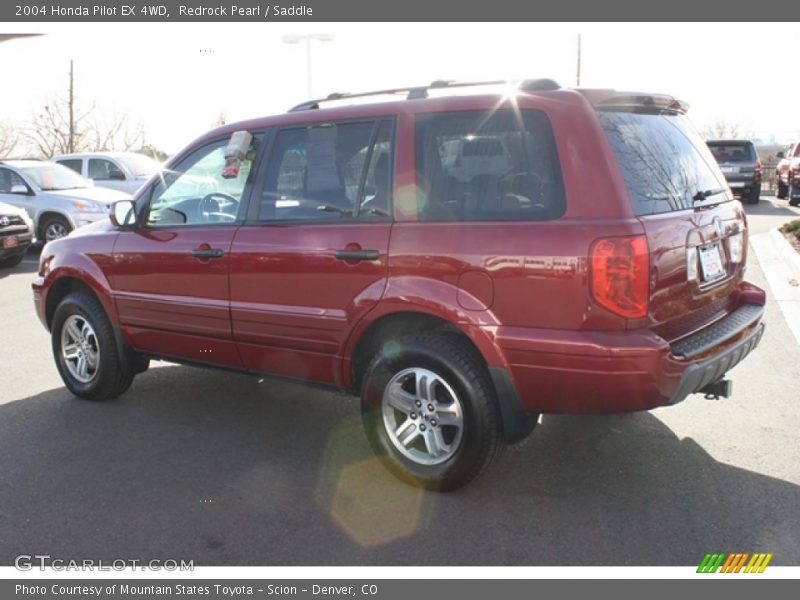 Redrock Pearl / Saddle 2004 Honda Pilot EX 4WD