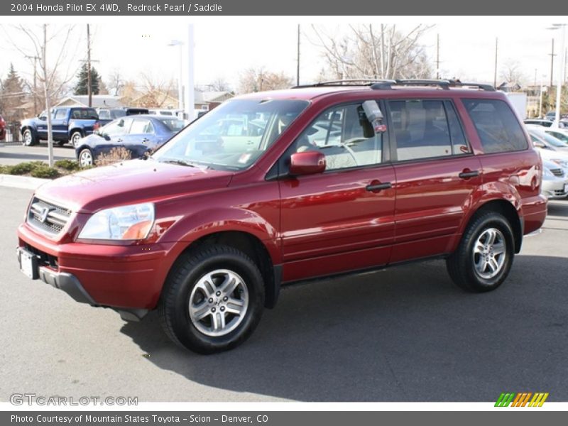 Redrock Pearl / Saddle 2004 Honda Pilot EX 4WD