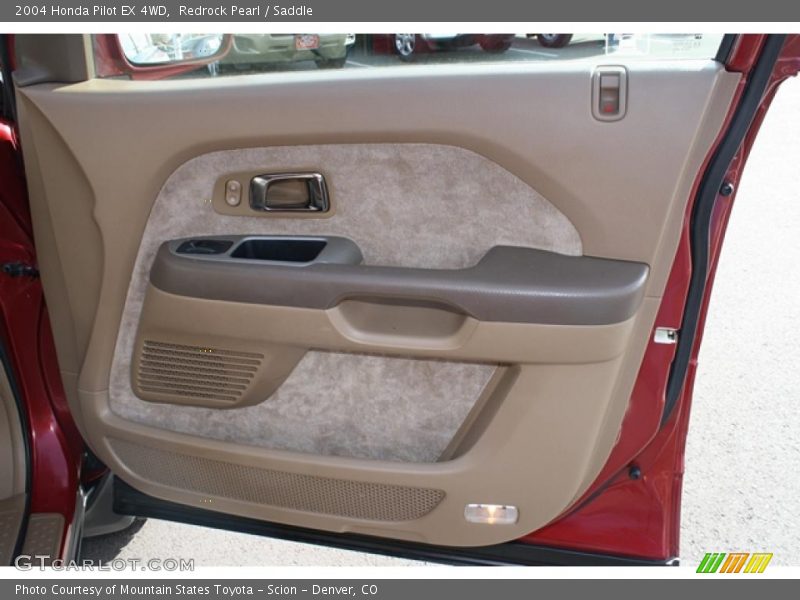 Redrock Pearl / Saddle 2004 Honda Pilot EX 4WD
