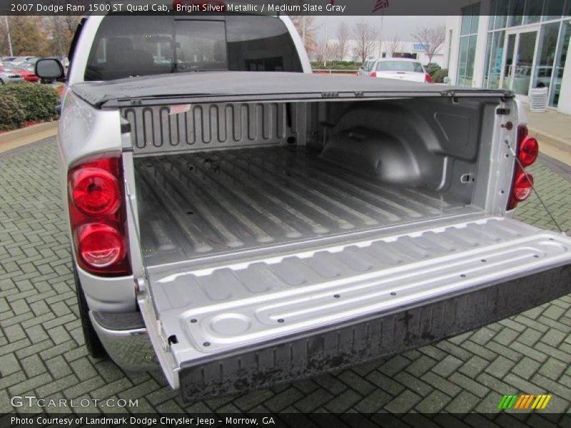 Bright Silver Metallic / Medium Slate Gray 2007 Dodge Ram 1500 ST Quad Cab