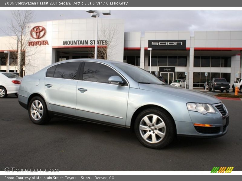 Arctic Blue Silver / Classic Grey 2006 Volkswagen Passat 2.0T Sedan