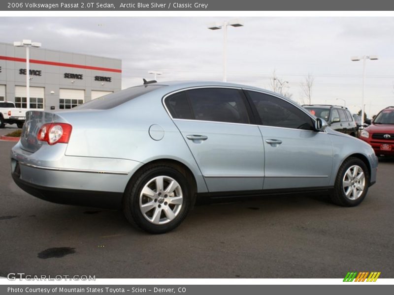 Arctic Blue Silver / Classic Grey 2006 Volkswagen Passat 2.0T Sedan