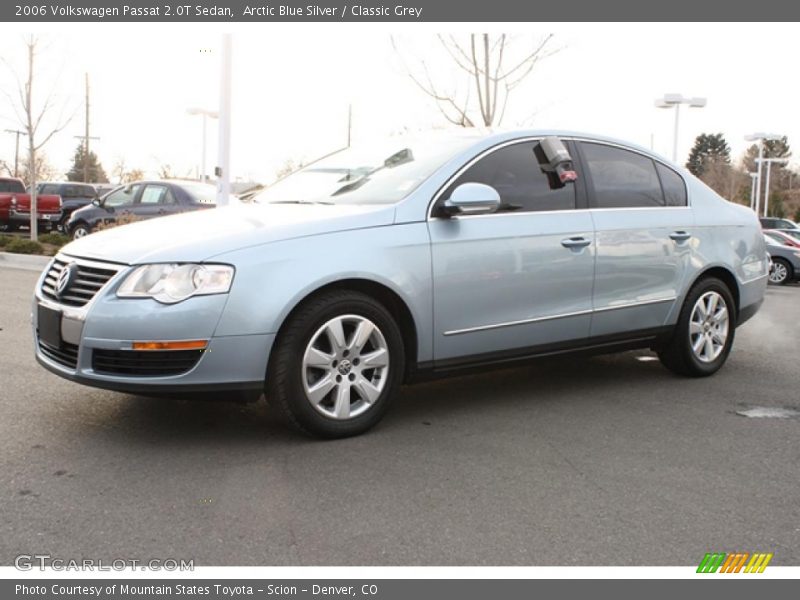 Arctic Blue Silver / Classic Grey 2006 Volkswagen Passat 2.0T Sedan