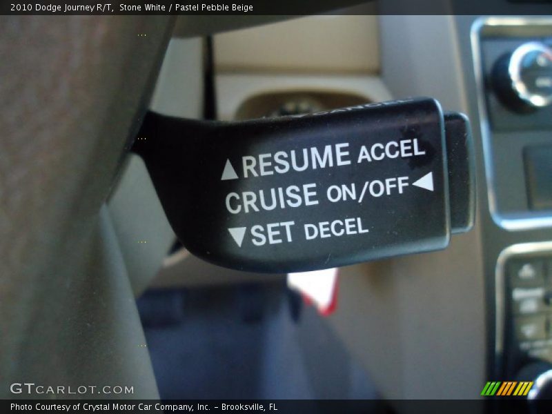 Stone White / Pastel Pebble Beige 2010 Dodge Journey R/T