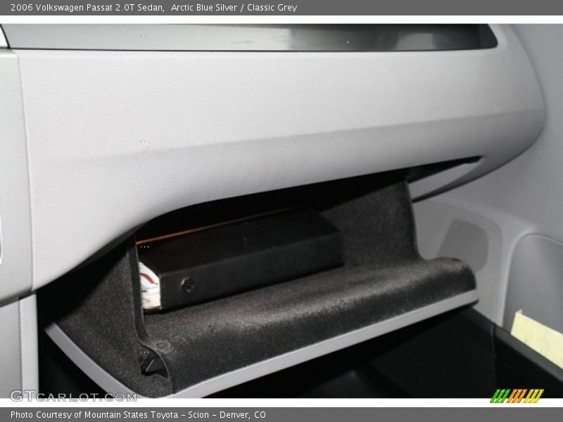 Arctic Blue Silver / Classic Grey 2006 Volkswagen Passat 2.0T Sedan