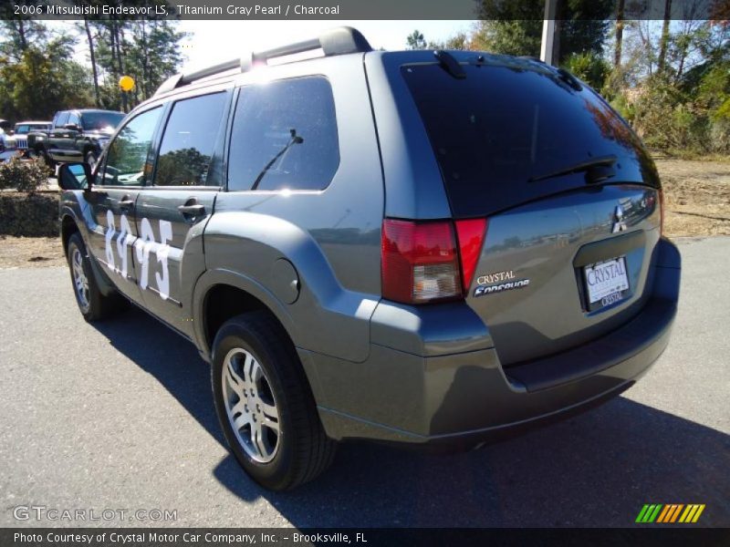 Titanium Gray Pearl / Charcoal 2006 Mitsubishi Endeavor LS