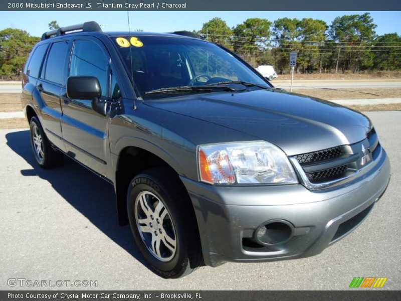 Titanium Gray Pearl / Charcoal 2006 Mitsubishi Endeavor LS