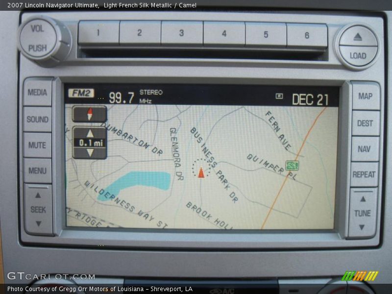 Light French Silk Metallic / Camel 2007 Lincoln Navigator Ultimate