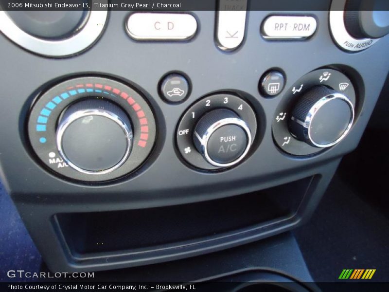 Controls of 2006 Endeavor LS